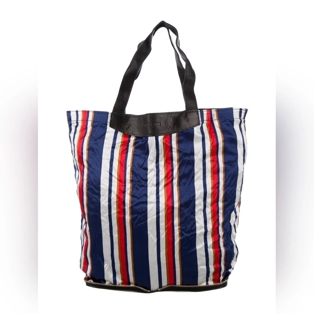 ROBERTO CAVALLI Leather-Trimmed Convertible Tote​​​